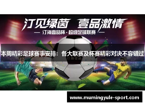 本周精彩足球赛事安排：各大联赛及杯赛精彩对决不容错过